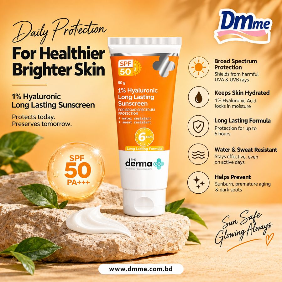 Derma Co 1% Hyaluronic Long Lasting Sunscreen 50g