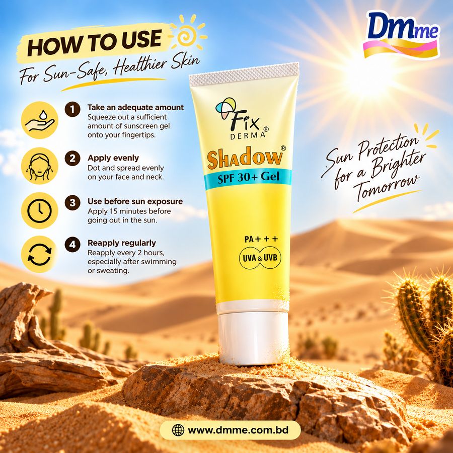 Fixderma Shadow Sunscreen SPF 30+ Gel 40g