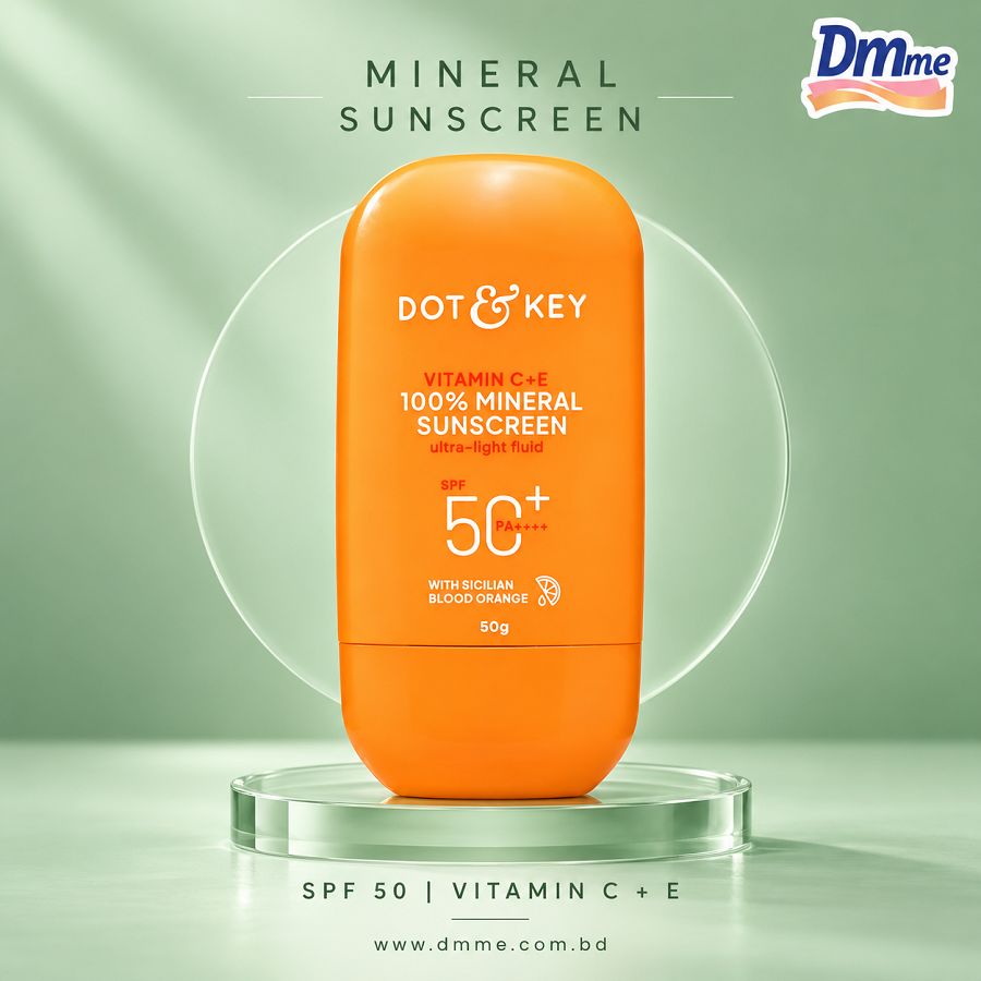 Dot & Key Vitamin C + E 100% Mineral Sunscreen 50g