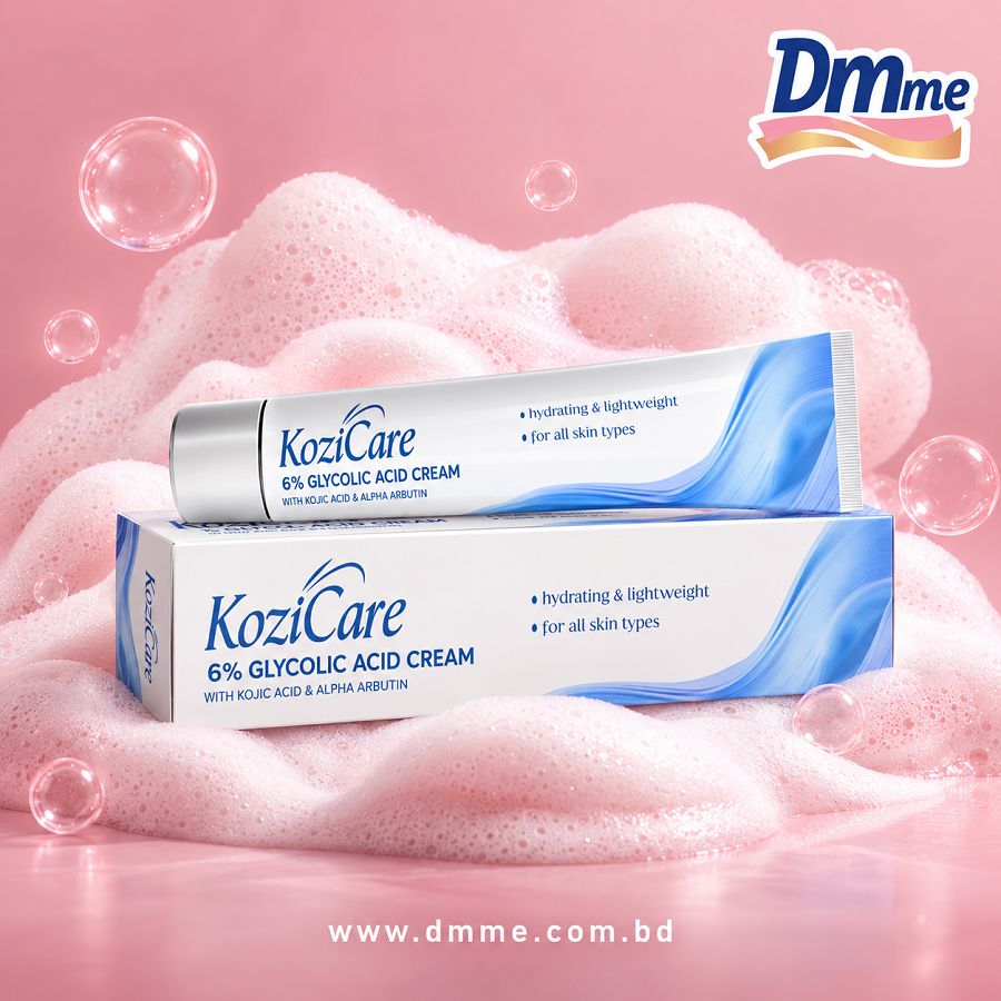 Kozicare 6% Glycolic Acid Face Cream 15g