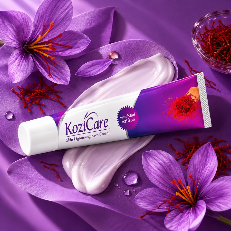 Kozicare Skin Lightening/Brightening Real Saffron Face Cream 15g