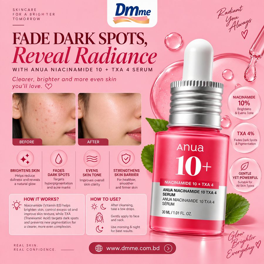 Anua Niacinamide 10 + TXA 4 Serum.30ml