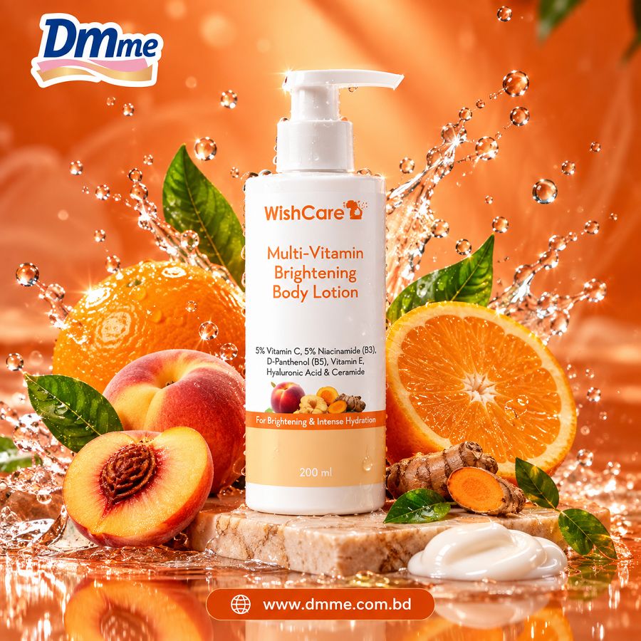 WishCare Multi-Vitamin Brightening Body Lotion 200ml