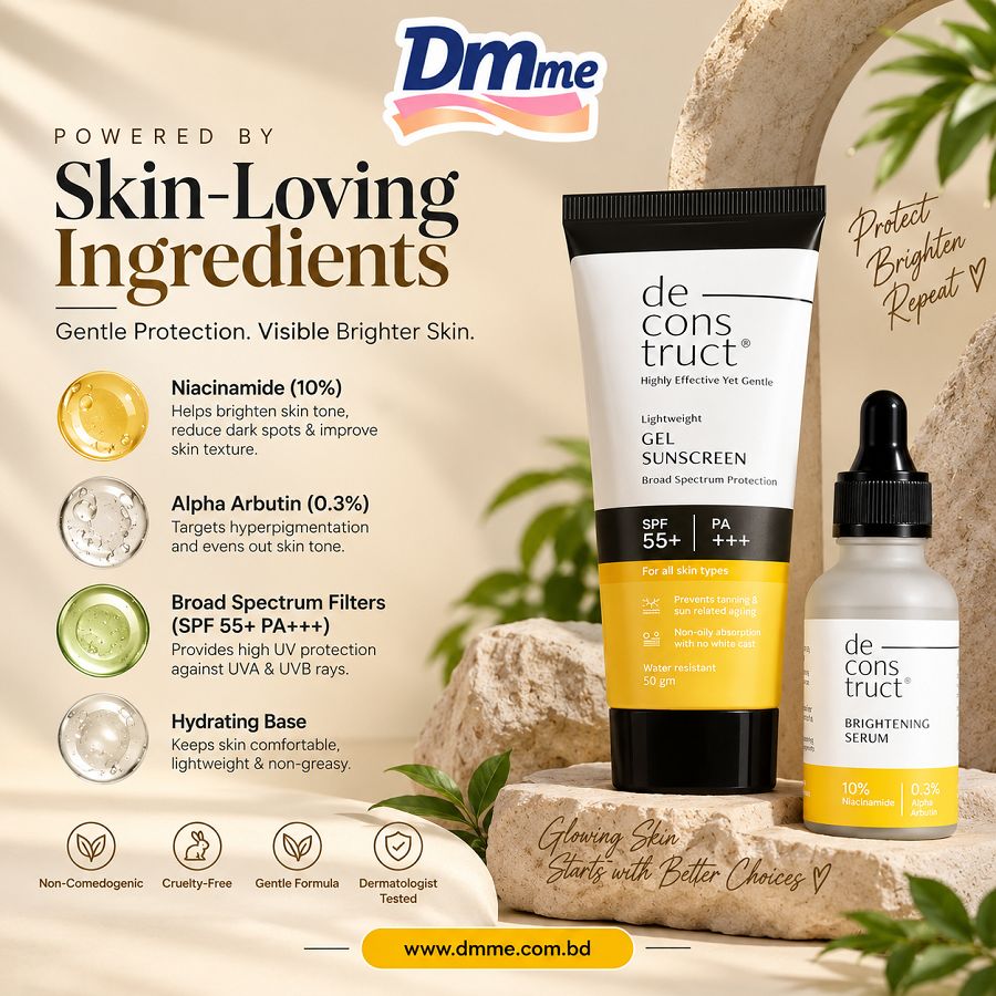 Deconstruct 2% Niacinamide & 1% Cica Extract Sunscreen Spray SPF 50 PA++++ 50ml