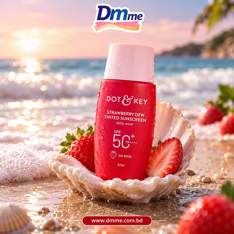 Dot & Key Strawberry Dew Tinted Sunscreen (01A Rose)50ml