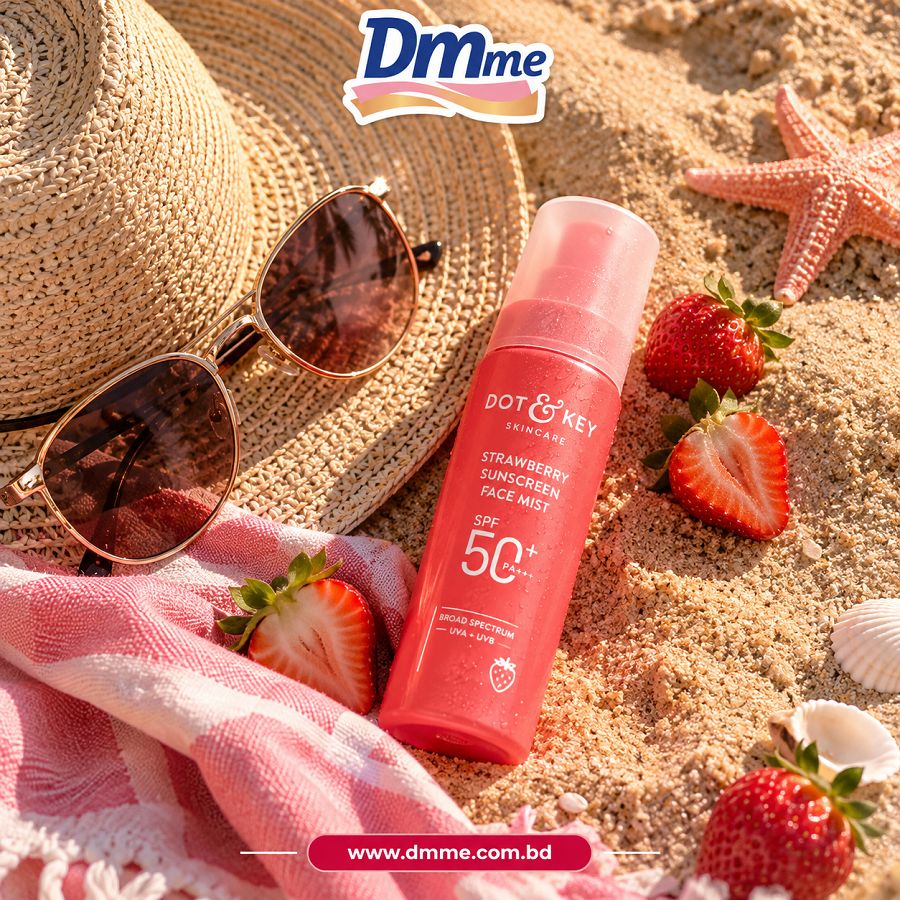 Dot & Key Strawberry Sunscreen Face Mist SPF 50+ PA+++ - 80ml