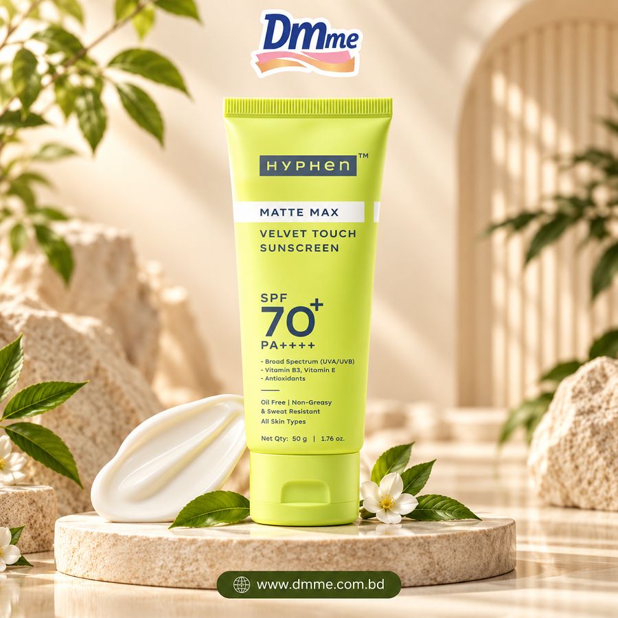 Hyphen Matte Max Velvet Touch Sunscreen Spf 70+ Pa++++| 30 gm