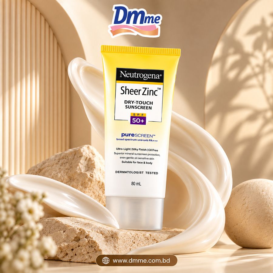 Neutogena Sheer Zinc Dry Touch Sunscreen 80ml