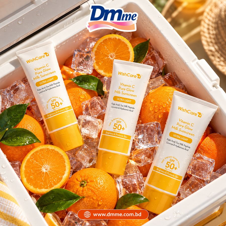 Wishcare Vitamin C Pure Glow Milk Sunscreen 50gm