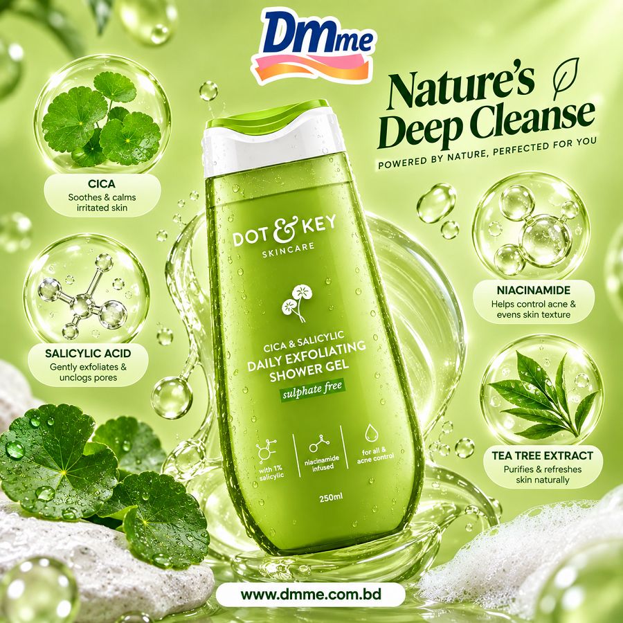Dot & Key Cica & 1% Salicylic Acid Shower Gel 250ml