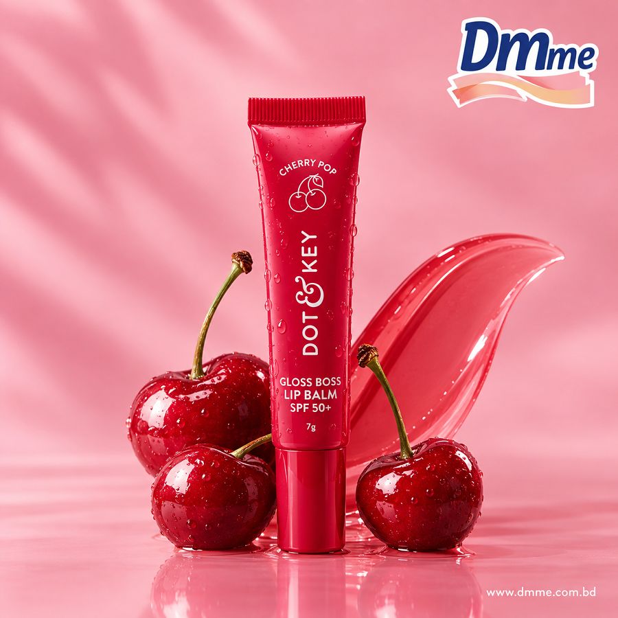 Dot & Key Gloss Boss Lip Balm In-Vivo Tested SPF 50+ Shade: 1 (Strawberry Crush ) 12g