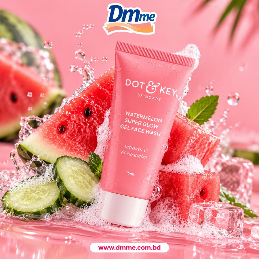 Dot & Key Watermelon Cooling Gel  Face Wash 15ml