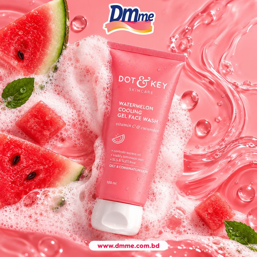 Dot & Key Watermelon Cooling Gel Face Wash 100ml