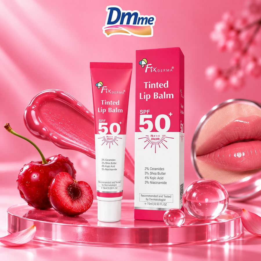 Fixderma Tinted Lip Balm SPF 50+ PA+++ 15ml