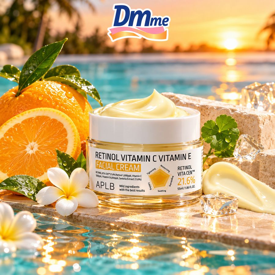 APLB - Retinol Vitamin C Vitamin E Facial Cream  55 ml