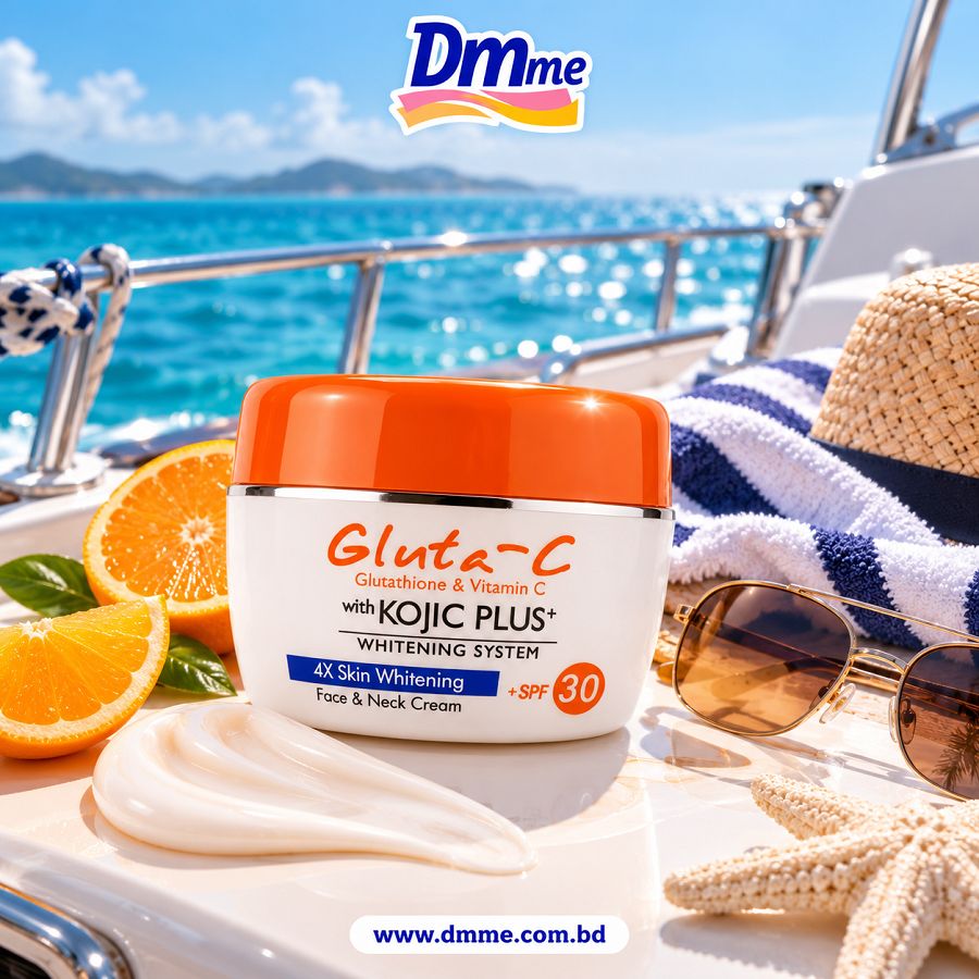Gluta-C With Kojic Plus+ Whitening System Face & Neck Cream 25g