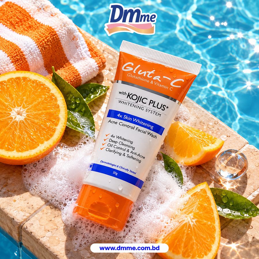 Gluta-C With Kojic Plus Acne Control Facial Wash 50g