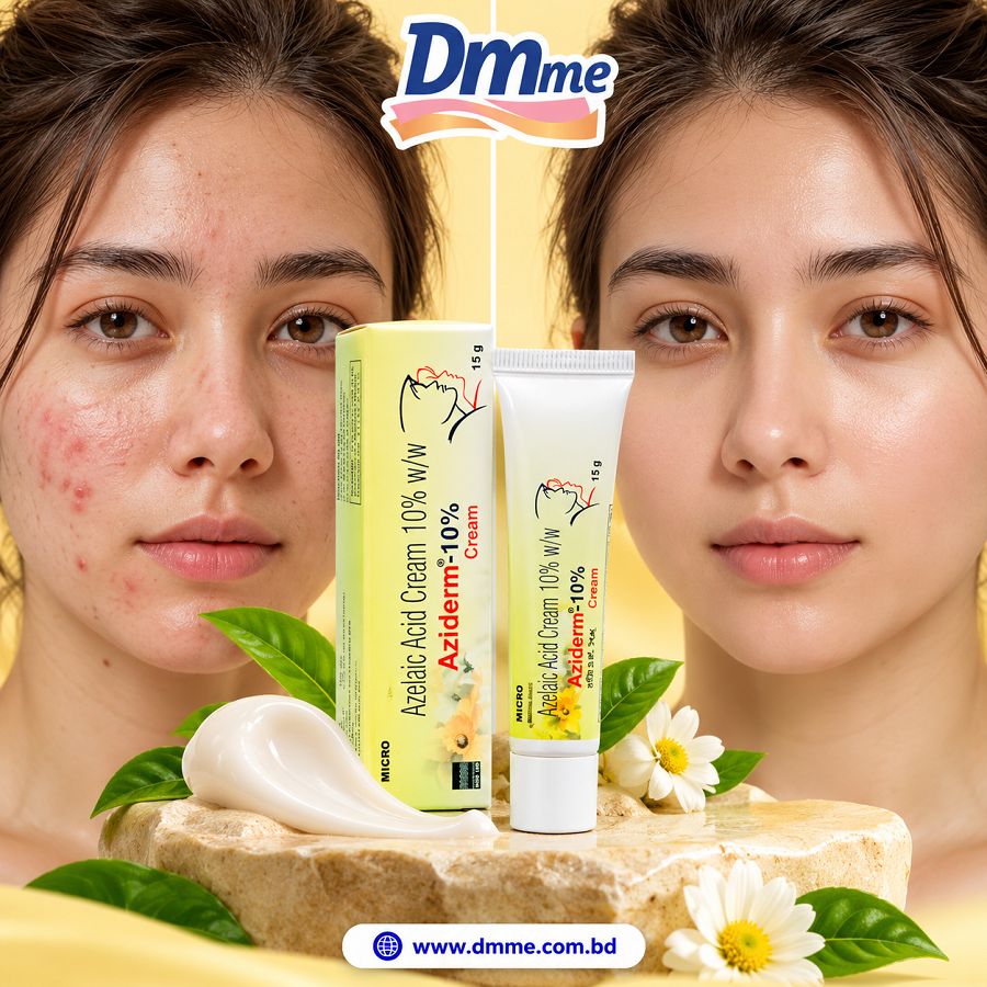 Aziderm 10% Face Cream 15g