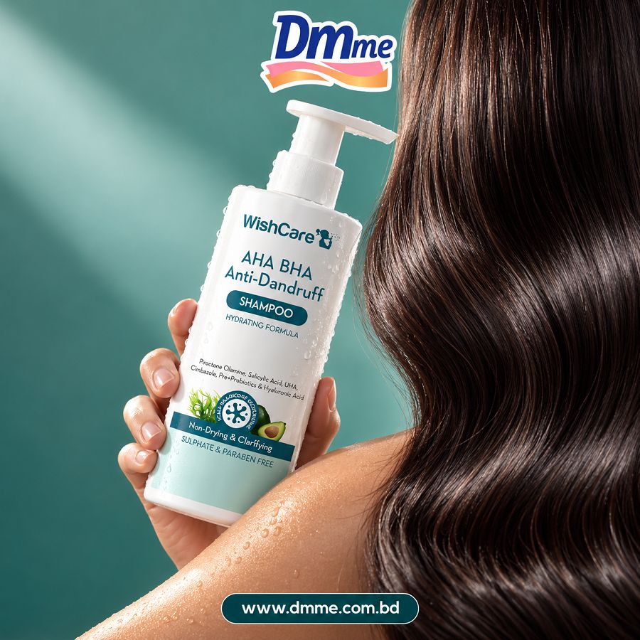 Wishcare AHA BHA Anti-Dandruff Shampoo 250ml