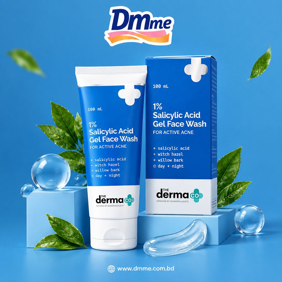Derma Co 1% Salicylic Acid Gel Face Wash 100ml