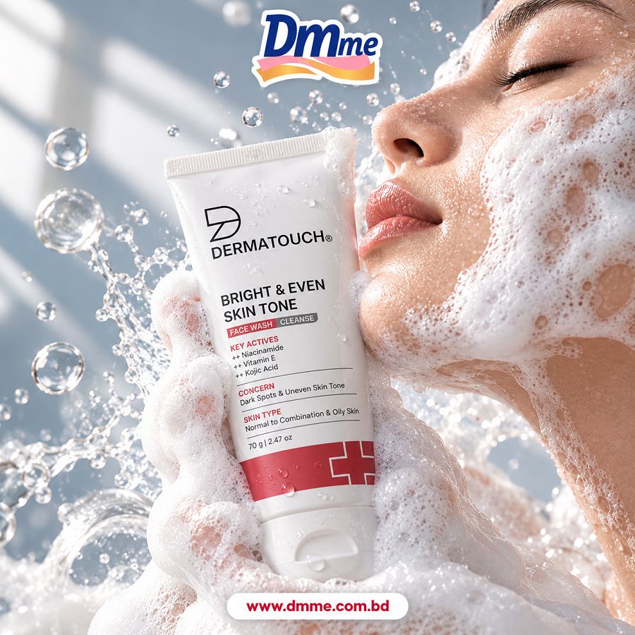 DERMATOUCH Bright & Even Tone Face Wash with 70g