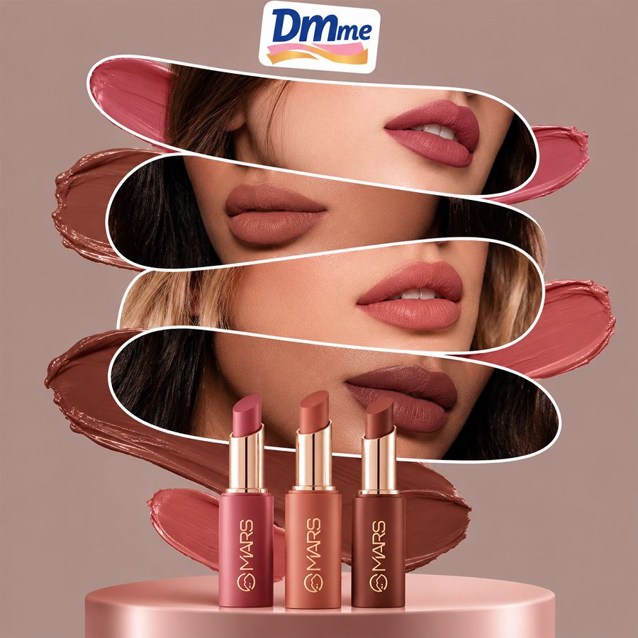 MARS Creamy Matte Lipstick (Shad 9,11,21)3.2gm