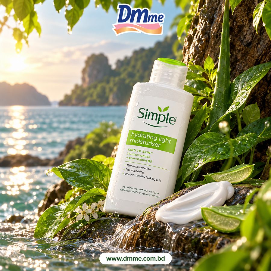 Simple Hydrating Light Moisturiser Cream 125ml