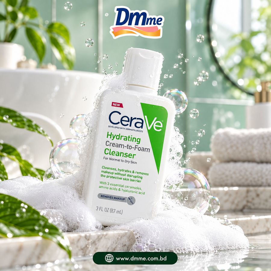 Cerave Hydrating Cream To Foam Cleanser 87ml