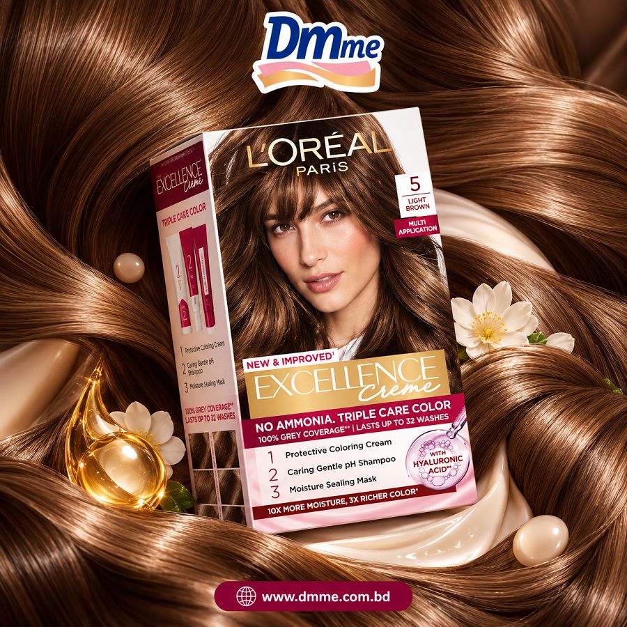 L'Oreal Paris Excellence Creme Triple Care 3 (Dark Brown)