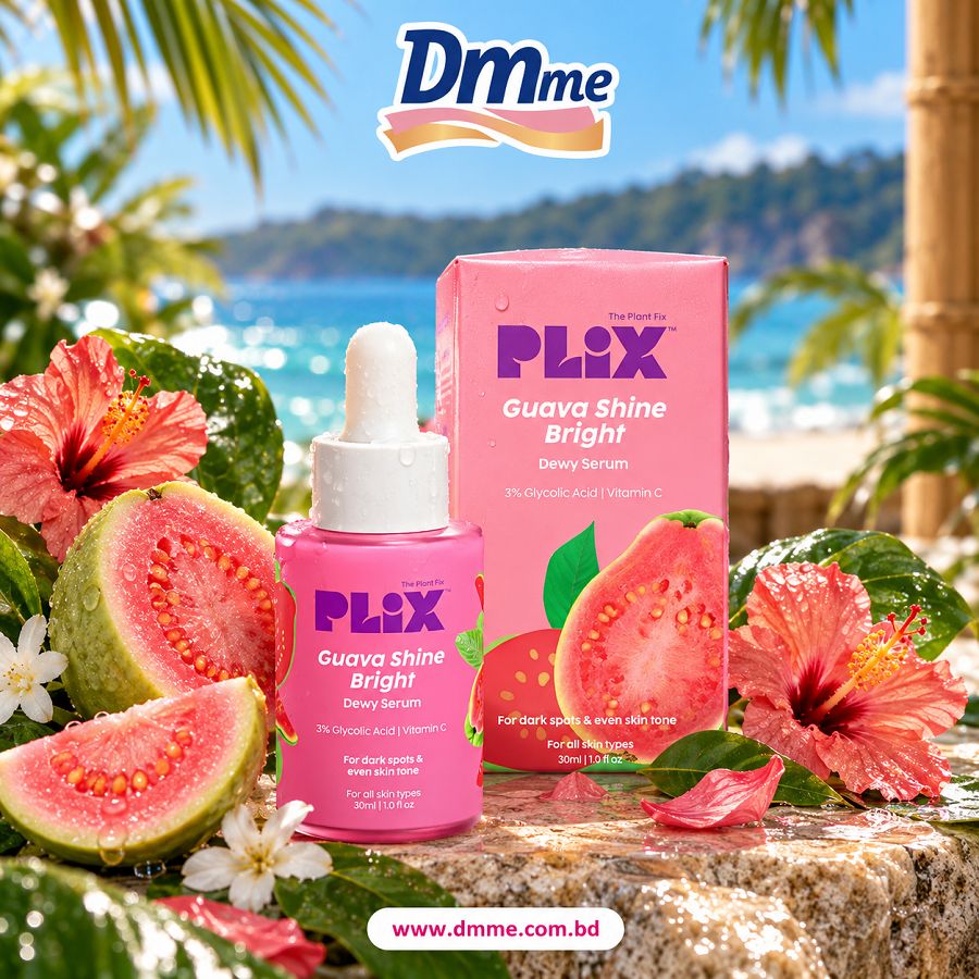 Plix Guava Shine Bright Dewy Face Serum 30ml