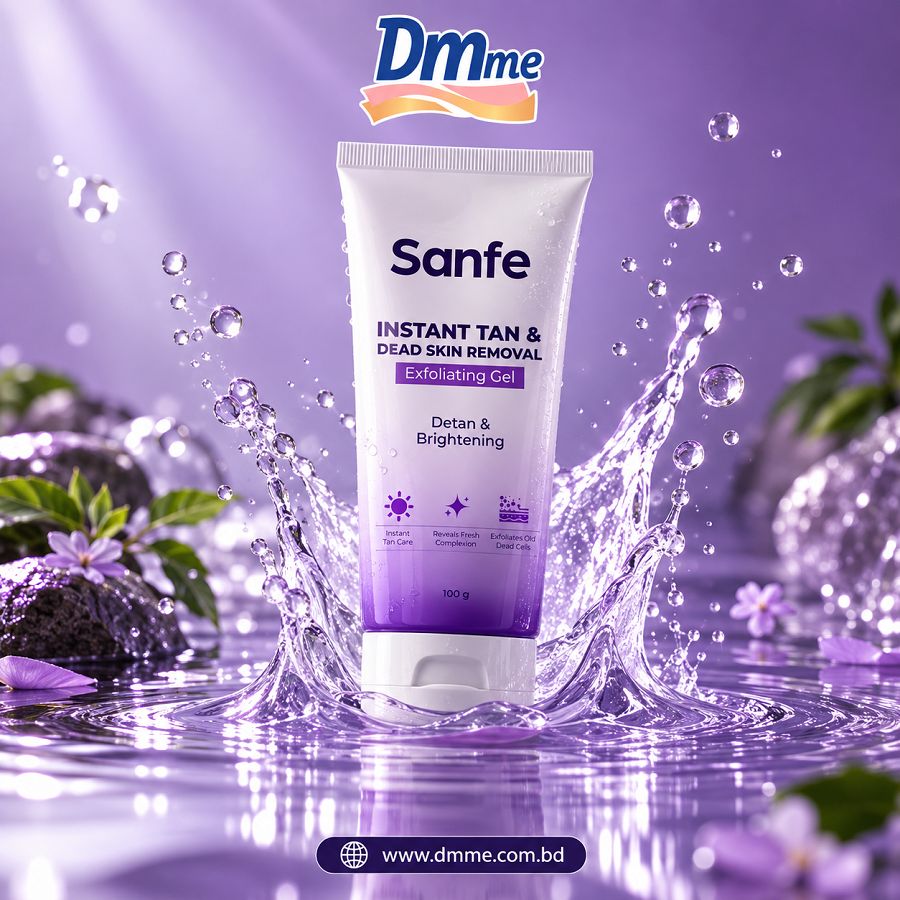 Sanfe Instant Tan & Dead Skin Removal Exfoliating Gel  100g