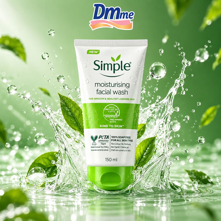 Simple Moisturising Facial Wash 150ml