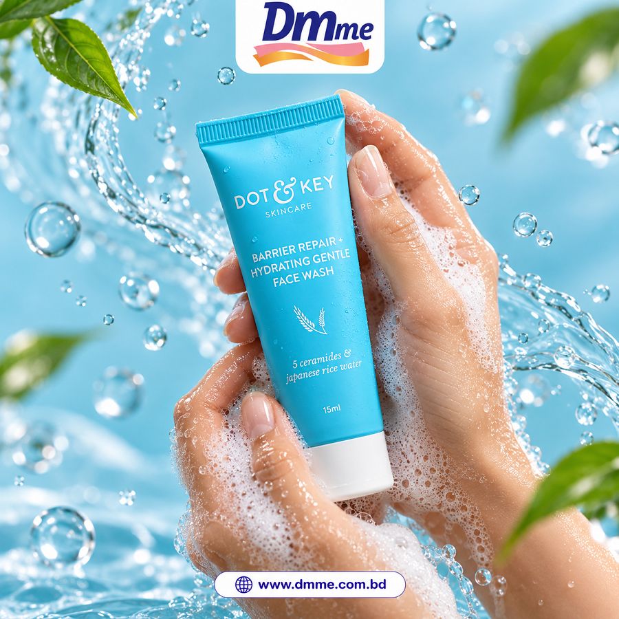 Dot & Key Barrier Repair + Hydrating Gentle Face Wash 15ml