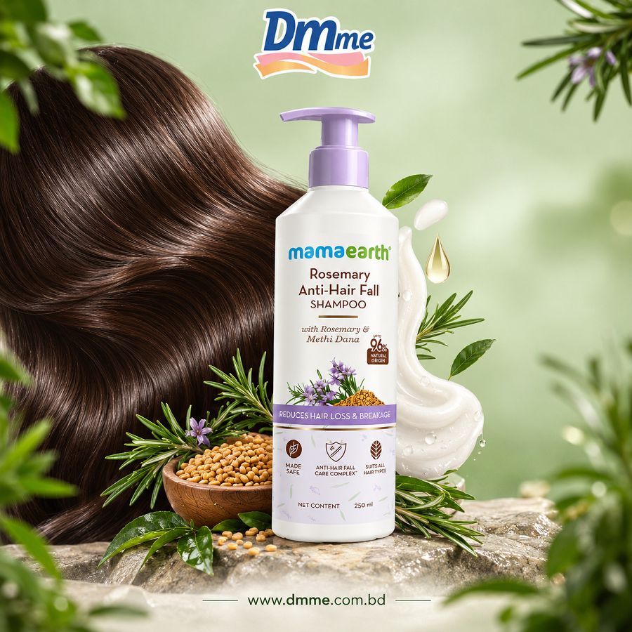 Mamaearth Rosemary Anti Hair Fall Shampoo with Rosemary & Methi Dana 250ml