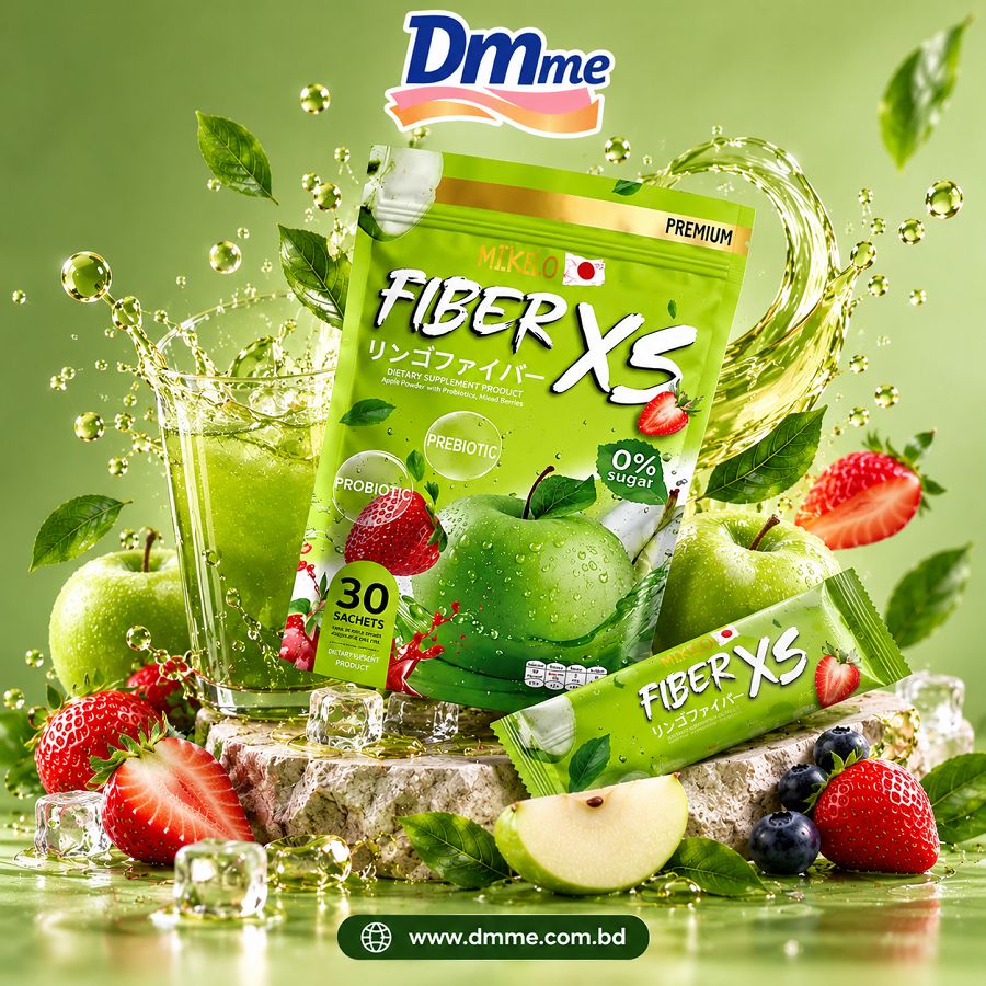 MIKEO FIBER XS Slimming Juice Weight Loss Support  (30 Sachets)