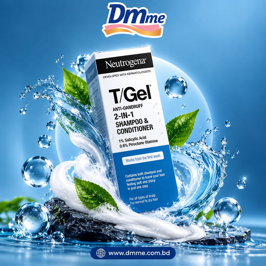 Neutrogena T Gel  Anti-Dandruff 2-in-1 Shampoo & Conditioner 250ml