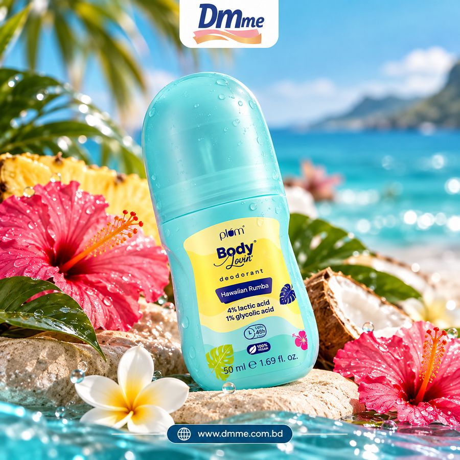 Plum BodyLovin’ Hawaiian Rumba Deodorant Roll On 50ml